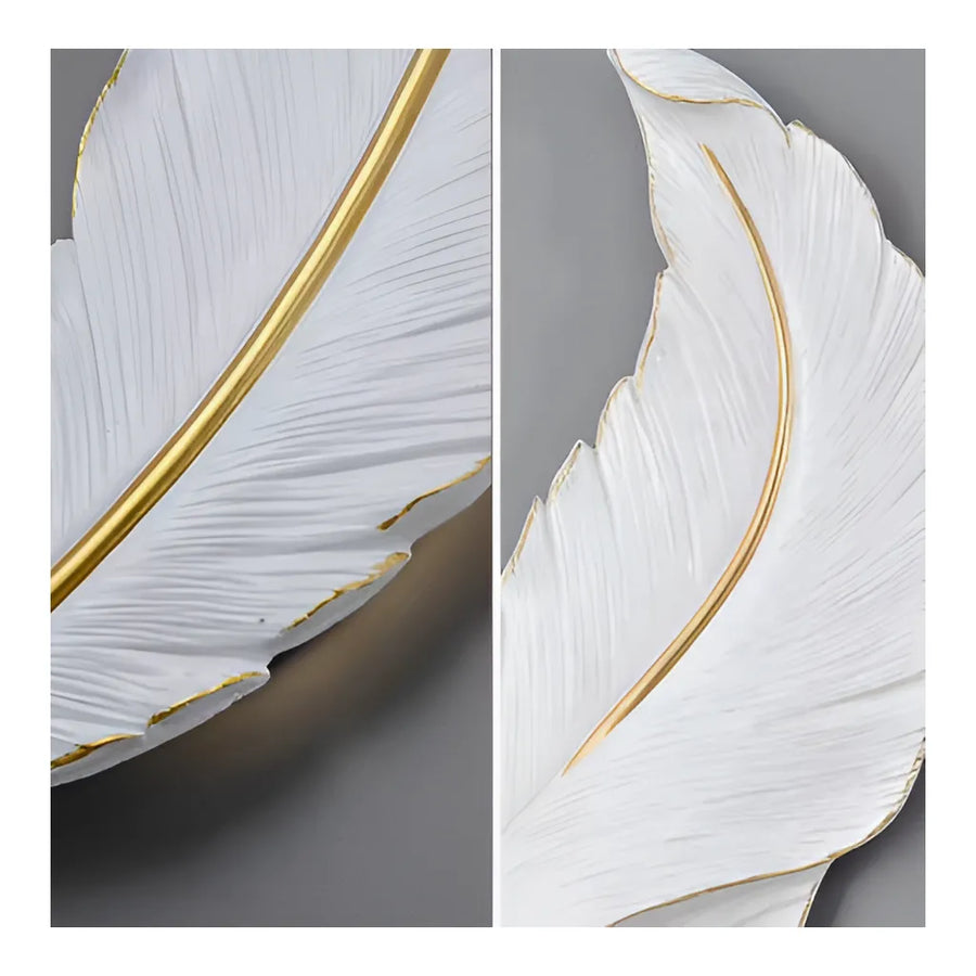 Φωτιστικό Pena LED 65cm, Κρύο/Ζεστό/Ουδέτερο φως, Χρυσό Λευκό