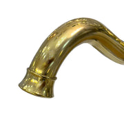 Washbasin της μπαταρίας, υγειονομικό ορείχαλκο, χρυσό, Wzy/321