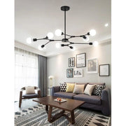 Architek Nona Chandelier, 9x E27, μαύρο, μέταλλο