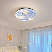LED LED Lulus, 3000/4000/6000K, 32W, μπλε, διάμετρος 35 cm