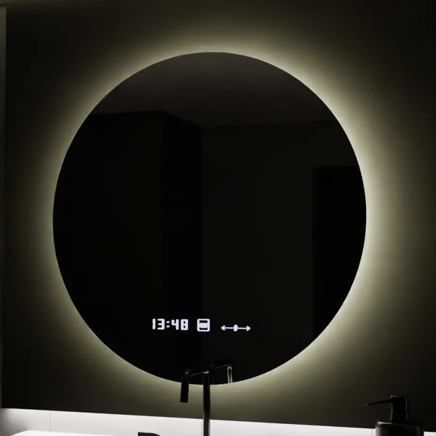 Mirror LED 80cm Serenite Motionglow Marcellow Σύστημα Εξαγοράς και θερμόμετρο Dimable Dimable