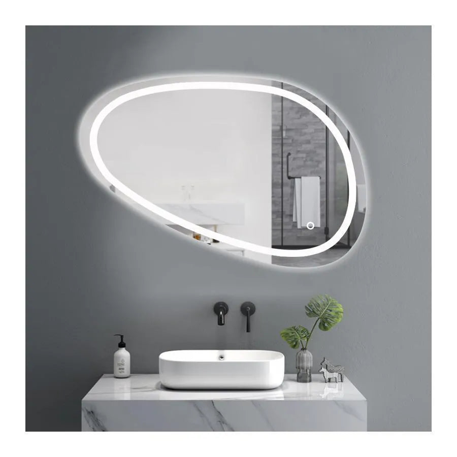 Mirror LED Touch Dissegno Σύστημα DEFRITION 80x45 CM Marcello Funghi Collection