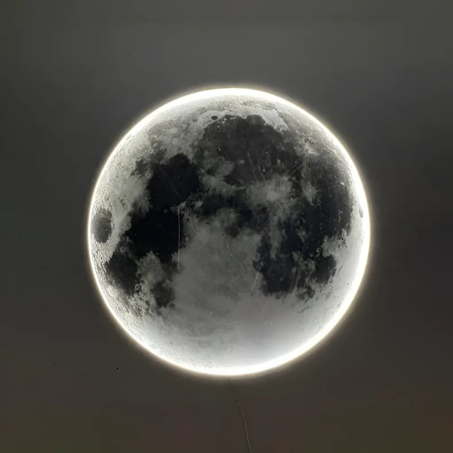 Εφαρμόστε Διακοσμητικά LED Moon 27W διάμετρος 50cm 3000/4000/6000k