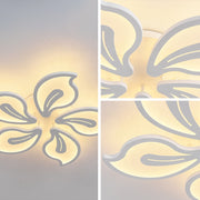 LED Lulus με Melecomanda Jasmine 73W 5 πέταλα κρύο/ζεστό/ζεστό ουδέτερο λευκό
