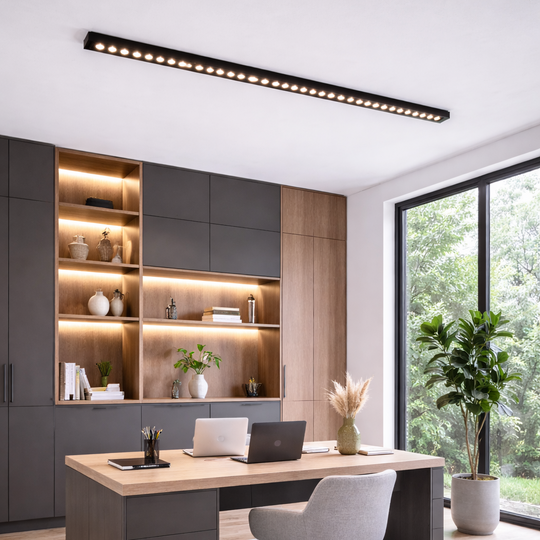 Εφαρμοσμένο πλέγμα γραμμικού προβολέα LED 35W, ουδέτερο φως 4000k, 35 πηγές, 94x3,5x6,5 cm φώτα οροφής LED Προεπιλεγμένος τίτλος Alessandro Design