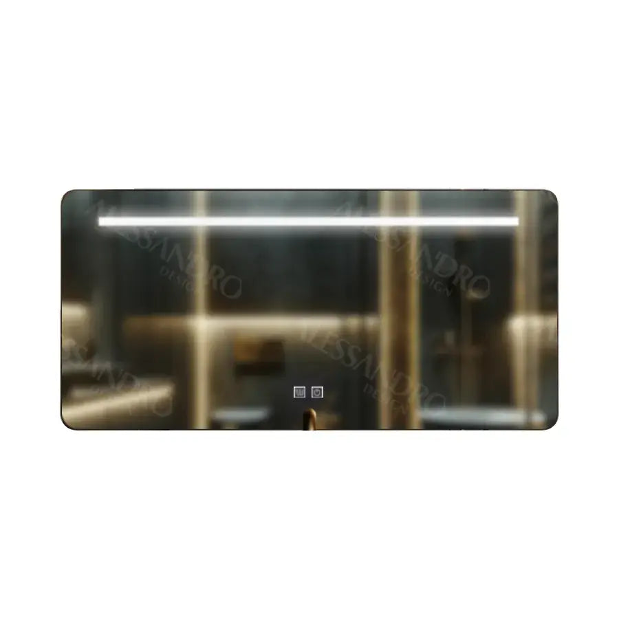 LED Touch Estassia Mirror, Σύστημα Απενεργοποίησης, 110x65 CM, Συλλογή Marcello Funghi