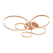 LED Lulus με Entercomand Liliana 94W Dimable White Gold