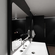 Mirror LED ορθογώνιο 100x60cm Harmonie Motionglow Marcello Αποστολής Σύστημα απόρριψης ρολογιού