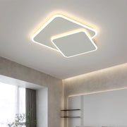 LED Lust με τηλεχειριστήριο Futura Angolo, 98W, 2 τετράγωνα, κρύο/ζεστό/ουδέτερο φως, ασταθές, λευκό