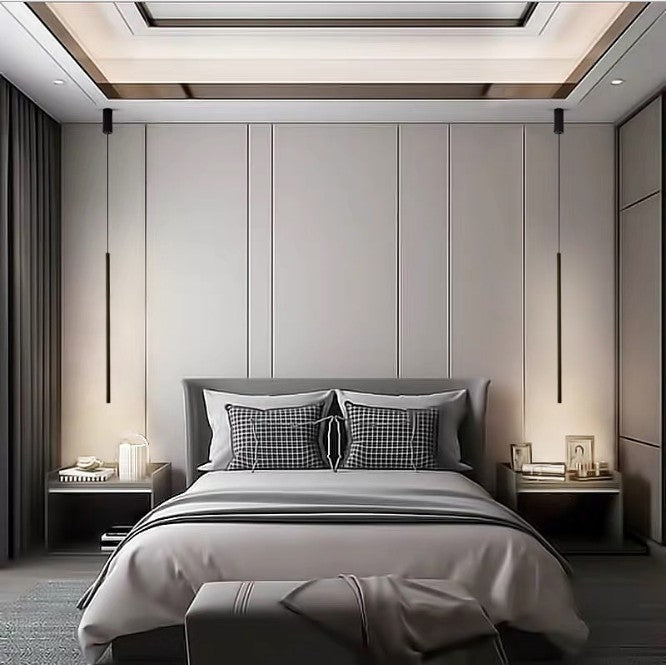 Μενταγιόν Pluto, 17W, Δροσερό/Ζεστό/Ουδέτερο φως, Μαύρο