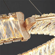LED LED Royal Prism, χρυσό, μέταλλο και κρυστάλλι