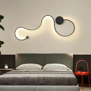 Εφαρμόστε LED Delilah 38W Διακοσμητικό φως/ζεστό/ουδέτερο μέταλλο και μαύρη σιλικόνη