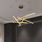 LED LED Ginevra με τηλεχειριστήριο, 31W, κρύο/ζεστό/ουδέτερο φως, χρυσό