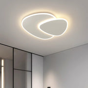 LED πολυέλαιος με φως τηλεχειρισμού, 98W, οβάλ, κρύο/ζεστό/ουδέτερο φως, ασταθές, λευκό