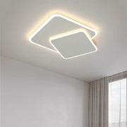 LED Lust με τηλεχειριστήριο Futura Angolo, 98W, 2 τετράγωνα, κρύο/ζεστό/ουδέτερο φως, ασταθές, λευκό