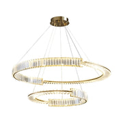 LED LED Royal Prism, χρυσό, μέταλλο και κρυστάλλι