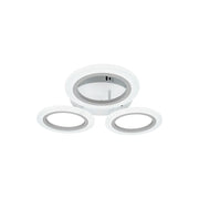 LED LED Crina, 24W, 3 κύκλοι, ουδέτερο φως, λευκό