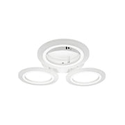 LED LED Crina, 24W, 3 κύκλοι, ουδέτερο φως, λευκό