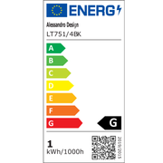 Πολυέλαιος LED με τηλεχειριστήριο, Κρεμαστό 98W, 4 Στοιχεία, Κρύο/Ζεστό/Ουδέτερο φως, Ρυθμιζόμενο, Ρυθμιζόμενο ύψος, Μαύρο