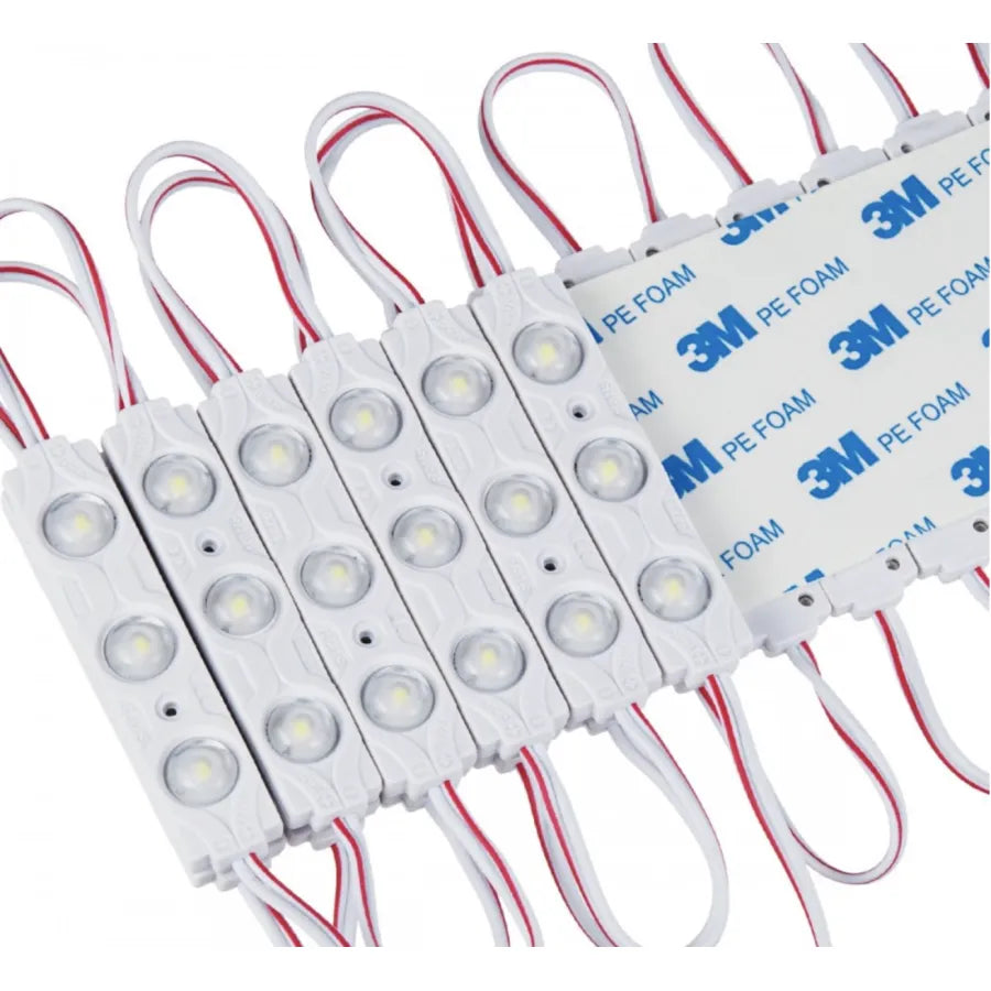 Λειτουργία LED 12V, 1,5W, IP67, λευκό, 6500K, κρύο φως, 2835, 20 τεμ.