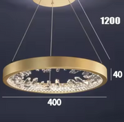 LED LED Casiana με τηλεχειριστήριο, 38W, Golden, Wasable