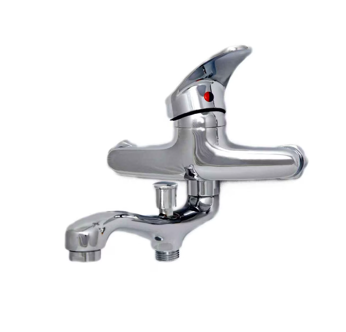 Γυαλιστική μπαταρία χρωμίου - πλήρες σετ με σωλήνα περιστροφής 25cm, παρ.