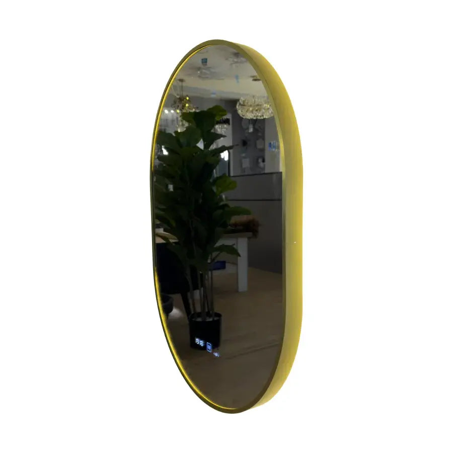 60x80cm Οβάλ LED Mirror Επιστρέφει το σύστημα απόψυξης του συστήματος Marcello Dimable ρολογιού
