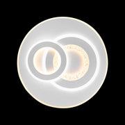 Lustra LED cu Telecomanda Remo, 200W, Alb, Acril, Dimabila