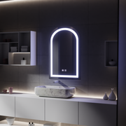 Καθρέφτης αφής LED με λειτουργία Demist, 80x50cm