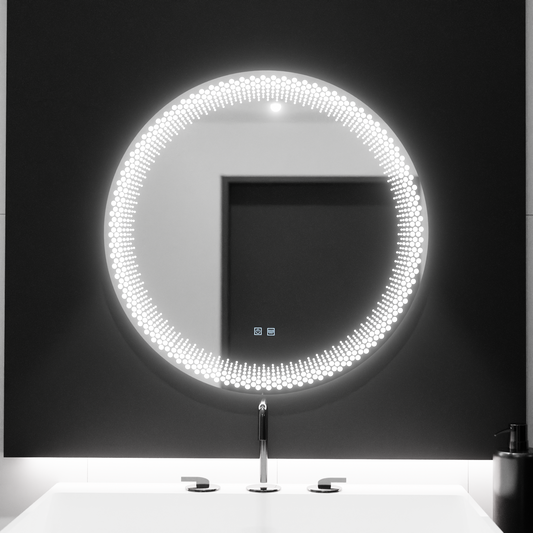 Καθρέφτης LED Στρογγυλός 60cm, Stellaire Touch, Σύστημα Demister, Dimmable