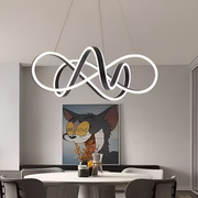 LED πολυέλαιος ανασταλεί με τηλεχειριστήριο Infinity Halo, 138W, ρυθμιζόμενο ύψος, κρύο/ζεστό/ουδέτερο φως, ασταθές, μαύρο