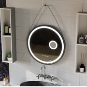 Στρογγυλό LED Mirror Sensor Motionglow Micah Marcello 60 cm Αποστολής Σύστημα απόρριψης ρολογιού