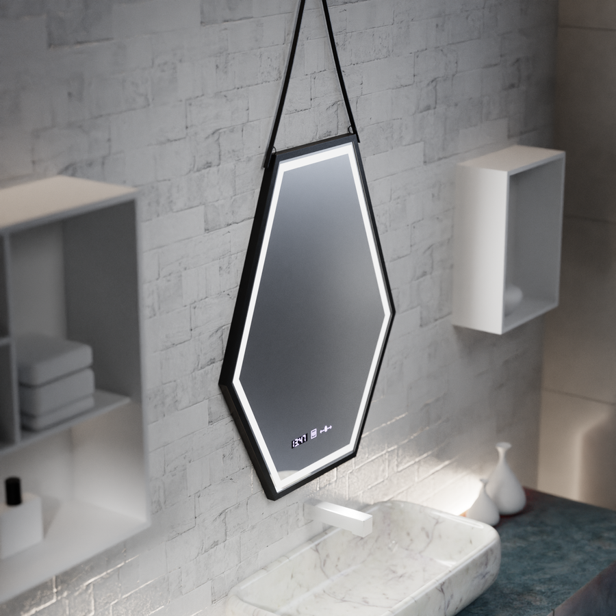 Ορθογώνιο LED Mirror 120x80cm Sensor MotionGlow Marcello Distrosting System
