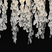 Crystal Chandelier CC8080/D500CH, 5x E14, Διάμετρος 49cm, Χρώμιο