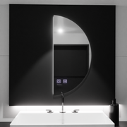 LED Mirror LED SEMILUNA 50x100cm - τοξοειδές σύστημα αφής άγνωστη απενεργοποίηση