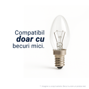 Crystal πολυέλαιο Versailles Petito 3xe14, διάμετρο 30cm, γυαλιστερό και μαύρο χρυσό, ρυθμιζόμενο ύψος