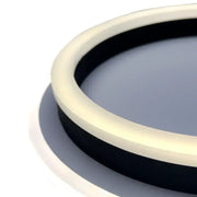 LED LED Solena Rondonda Black, 13W, κρύο/ζεστό/ουδέτερο φως