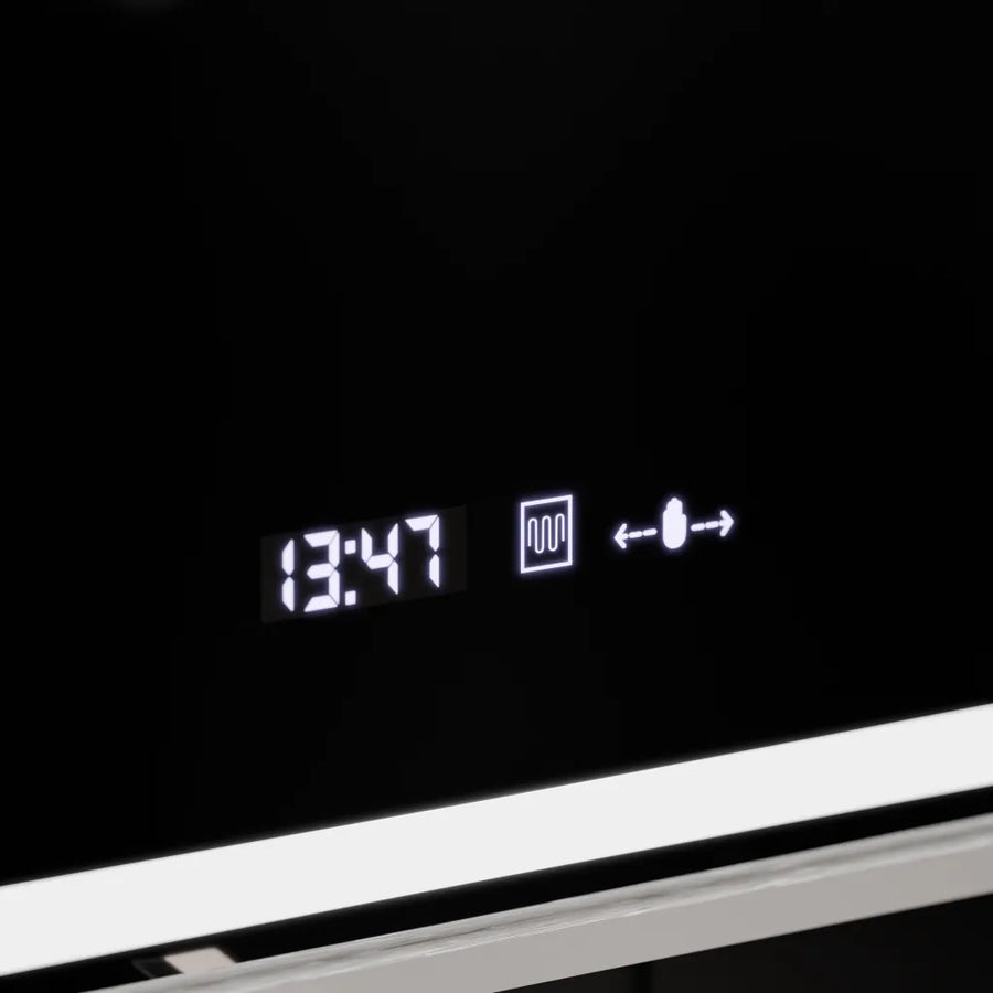 Ορθογώνιος καθρέφτης LED, 120x80cm, Verite Imperial Silver Motion Glow Marcello, Σύστημα Demister, Ρολόι & Θερμόμετρο, Ρυθμιζόμενο