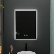 Mirror LED Touch Alecsidra System Defrition 45x60cm