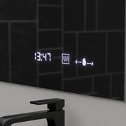 Mirror LED ορθογώνιο 100x75cm Absolu Motionglow Marcello Αποστολής Σύστημα απόρριψης ρολογιού