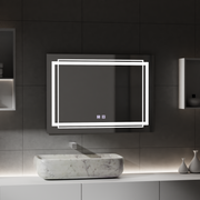 Mirror LED ορθογώνιο σύστημα 50x70cm Touch Koven Koven Disabling System