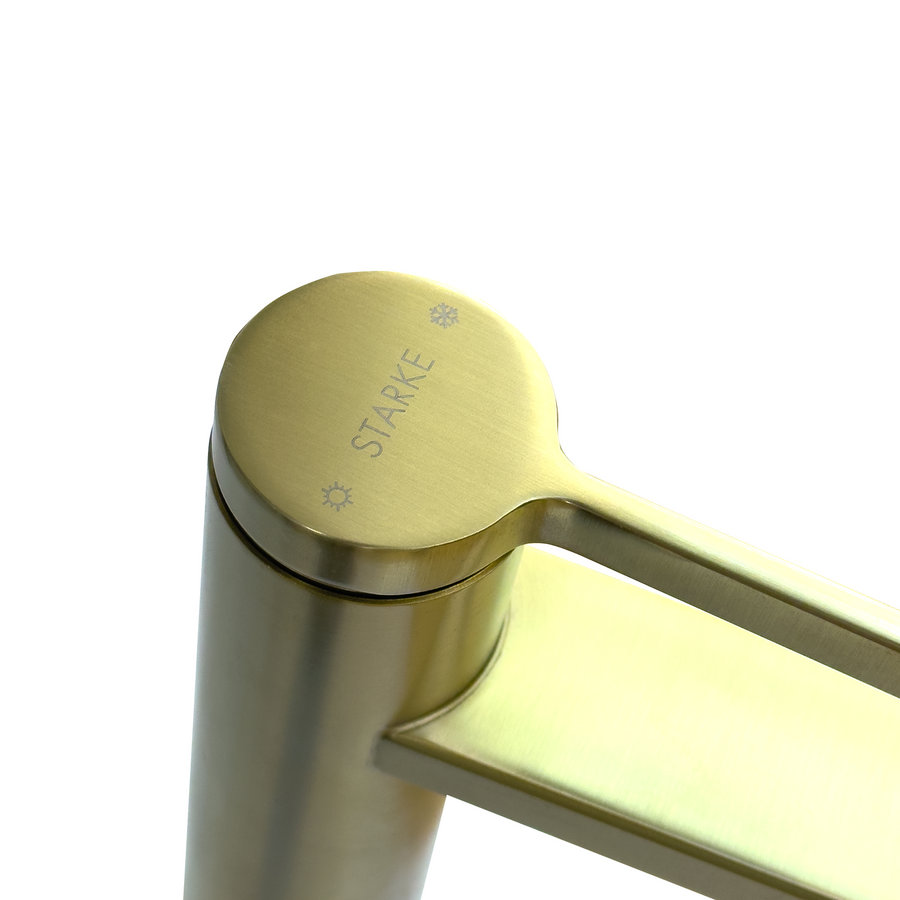 Μπαταρία Λεκάνης, Υγιεινής Ορείχαλκος, Χρυσός, 7207H/D