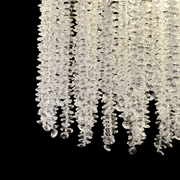 Crystal LED Chandelier LLC215/400WH Στρογγυλός, 22W, Δροσερό/Ζεστό/Ουδέτερο φως, Κρύσταλλο, Χρυσό
