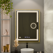 Mirror LED ορθογώνιο 50x70cm Eclat Motionglow Marcello Disputs & Termeter Luba Cosmetica Dimabil