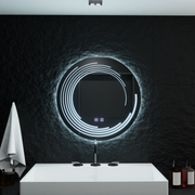 Mirror LED Γύρος 70cm Lira Verità Touch Dimable Defrition System