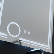 Mirror LED ορθογώνιο 60x80cm Magia Canto Touch System Dimable Defrition