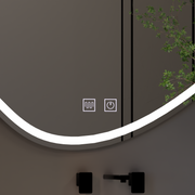 Mirror LED Touch Quaszare 90x65 cm
