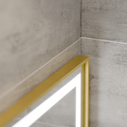 Mirror LED ορθογώνιο 50x70cm Eclat Motionglow Marcello Disputs & Termeter Luba Cosmetica Dimabil