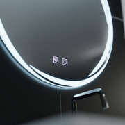 60cm στρογγυλό καθρέφτη LED - SPIRallus Touch System Άγνωστο απενεργοποίηση