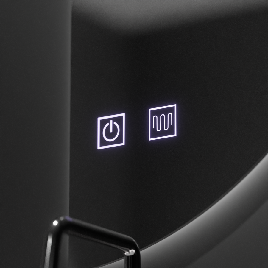 Καθρέφτης LED Half-Moon 50x100cm, Arched Touch, Demister System, Dimmable